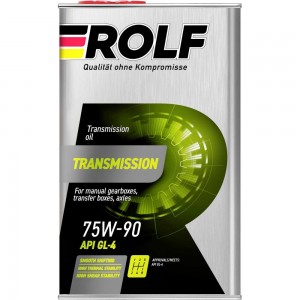 Масло Rolf Transmission 75W-90 GL-4 1л 322308