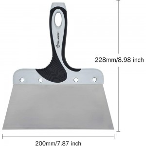 Шпатель Rollingdog Taping Knife, нержавеющая сталь 420, 200 мм., 50301