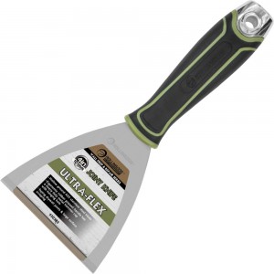 Малярный строительный шпатель ROLLINGDOG Joint knife из нержавеющей стали, 101 мм., ультра-гибкое лезвие, металлический наконечник 50383