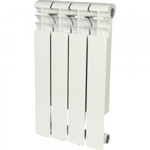 Алюминиевый радиатор ROMMER Profi 500 AL500-80-80-100 4 секции RAL9016 82482