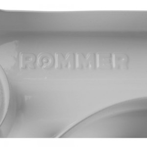 Алюминиевый радиатор ROMMER Profi 350 AL350-80-80-080 6 секций RAL9016 86621