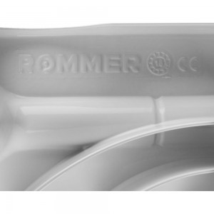 Биметаллический радиатор ROMMER Optima BM 500 8 секций RAL9016 89572