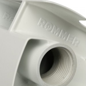 Алюминиевый радиатор ROMMER Plus 200 8 секций RAL9016 89990