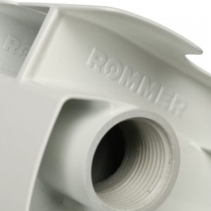 Алюминиевый радиатор ROMMER Plus 200 12 секций RAL9016 89992