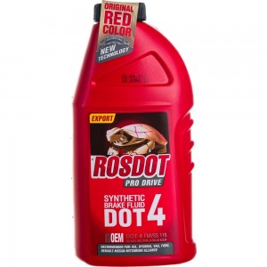 Тормозная жидкость ROSDOT РосДот-4 Тосол Синтез PRO DRIVE 430110011