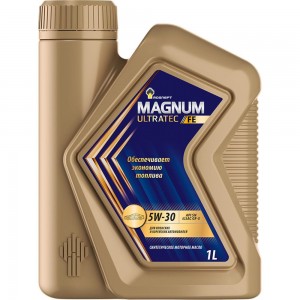 Моторное масло РОСНЕФТЬ Magnum Ultratec FE 5W-30 SN-CF синт. кан. 1 л 40816332
