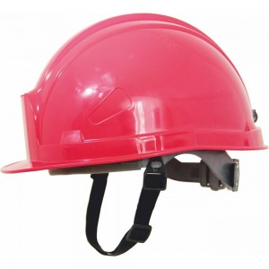 Защитная шахтерская каска РОСОМЗ СОМЗ-55 Hammer, красная 77516
