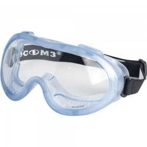 Защитные закрытые очки с непрямой вентиляцией РОСОМЗ ЗН55 SPARK StrongGlass (2С-1,2 PC) 25537