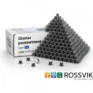 Ремонтный шип Rossvik 12-10-2 серия PRO, 500 шт. 12-10-2 PRO