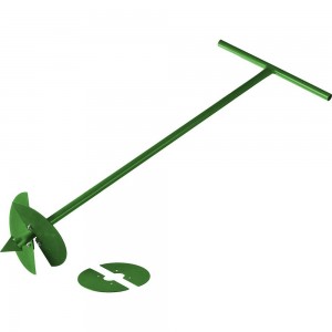Садовый бур со сменными ножами, 150 мм, 200мм, длина 1000мм РОСТОК 39492