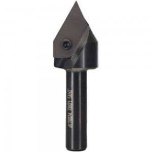 Фреза V-образная 60 градусов (24.7 мм, 79 мм, хвостовик 12 мм) со сменными ножами ROTIS 1466022012