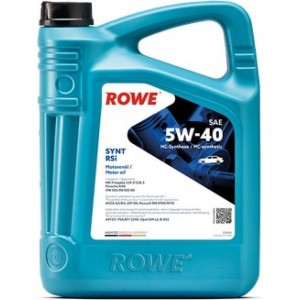 НС-синтетическое масло премиум-класса Rowe HIGHTEC SYNT RSi SAE 5W-40 20068-0040-99