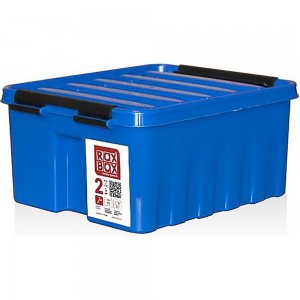 Контейнер с крышкой Rox Box 2.5 л, синий M-002-00.06