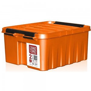 Контейнер с крышкой Rox Box 2.5 л, оранжевый 002-00.12