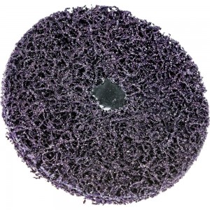 Круг зачистной на шпинделе пурпурный ROXPRO Clean&Strip II (100х13х6 мм) RoxelPro 123582