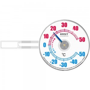 Оконный биметаллический термометр RST, на липучке RST02095