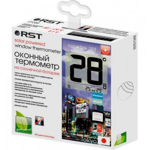 Цифровой термометр на солнечной батарее RST RST01388