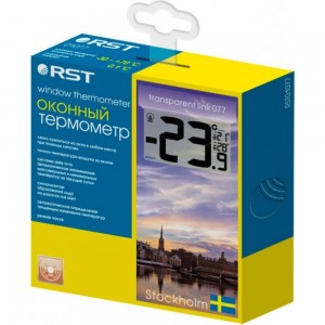 Цифровой оконный термометр RST RST01077