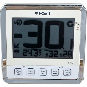 Цифровой термометр с большим дисплеем RST, дом-улица RST02402