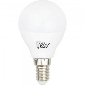 Светодиодная лампа RSV P45-7W-6500K-E14 100307