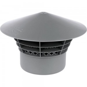 Вентиляционный зонт RTP 110 мм, серый 11312
