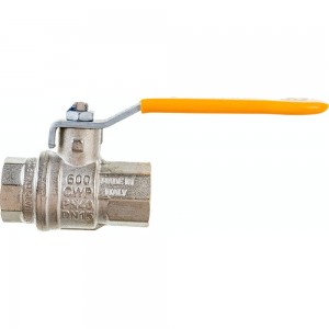 Шаровой кран для газа RUB 1/2 DN15 PN40, ВР-ВР, серия ROMA S.84, ручка S84D00