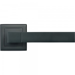 Ручка дверная Rucetti RAP 16-S BL, цвет - черный 9013294