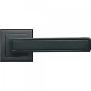 Ручка дверная Rucetti RAP 23-S BL, цвет - черный 9013300