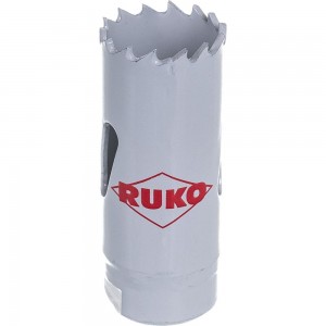 Коронка биметаллическая HSS Co 8% (21 мм) RUKO 126021