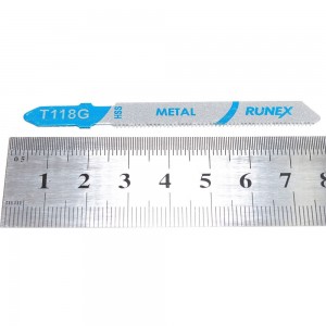 Пилки по металлу T118G (75x50 мм; 2 шт.) Runex 555122-2