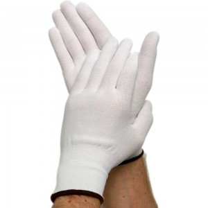 Нейлоновые перчатки РУСОКО Жемчуг 12 пар, размер 9/L 220110Б-1