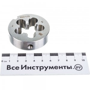 Плашка Русский Инструмент М22х1,75 6h D-55 мм ri.128.391