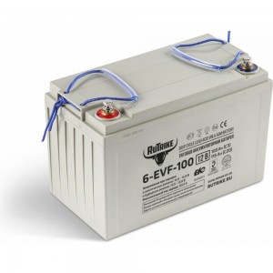 Тяговый гелевый аккумулятор RUTRIKE 6-EVF-100 12V100A/H C3 021664