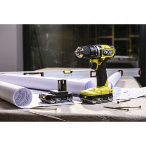 Ударная бесщеточная дрель-шуруповерт Ryobi ONE+ RPD18C-242S 5133004983