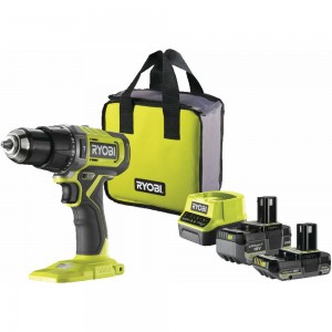 Ударная дрель-шуруповерт Ryobi 18В RPD18-2C52S 5133005526