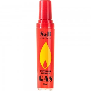 Газ для зажигалок S&B 20 мл, объем 28см3 ГС 002
