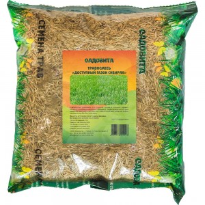 Семена САДОВИТА Доступный газон Сибиряк 0.5 кг 00124429