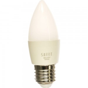 Светодиодная лампа SAFFIT SBC3707 Свеча E27 7W 4000K 55033