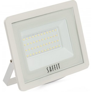 Светодиодный прожектор SAFFIT SFL90-50 2835SMD, 50W 6400K AC220V/50Hz IP65, белый в компактном корпусе 55073