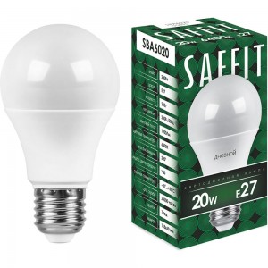 Светодиодная лампа SAFFIT 20W 230V E27 6400K, SBA6020 55015