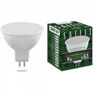 Светодиодная лампа SAFFIT 9W 230V GU5.3 2700K, SBMR1609 55084