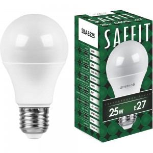 Светодиодная лампа SAFFIT 25W 230V E27 6400K, SBA6525 55089