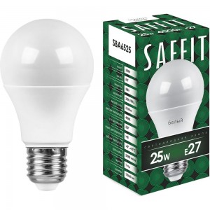 Светодиодная лампа SAFFIT 25W 230V E27 4000K, SBA6525 55088