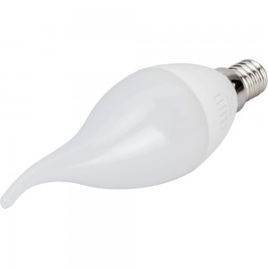 Светодиодная лампа SAFFIT 7W 230V E14 6400K на ветру C37T, SBC3707 55142