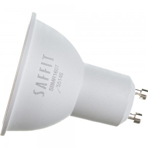 Светодиодная лампа SAFFIT SBMR1607 7W GU10 4000K 230V MR16 55146