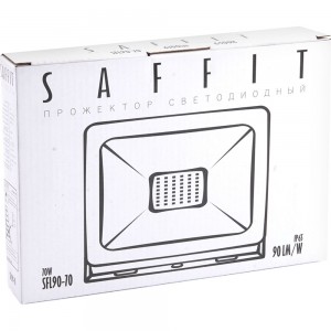 Светодиодный прожектор SAFFIT SFL90-70 IP65 70W 6400K 55176