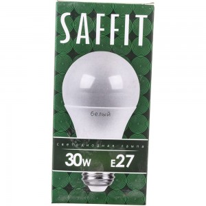 Светодиодная лампа SAFFIT SBA6530 Шар E27 30W 4000K 55183