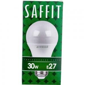 Светодиодная лампа SAFFIT SBA6530 Шар E27 30W 6400K 55184