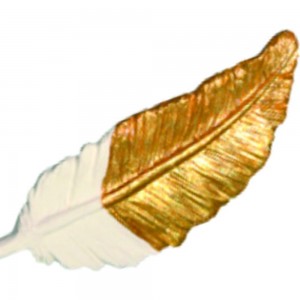 Декоративная акриловая эмаль SAFORA перламутровая, золото 800 г ЭМ102/2