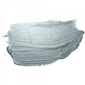 Декоративная акриловая эмаль SAFORA серебро металлизированная 800 г ЭМ100/2М